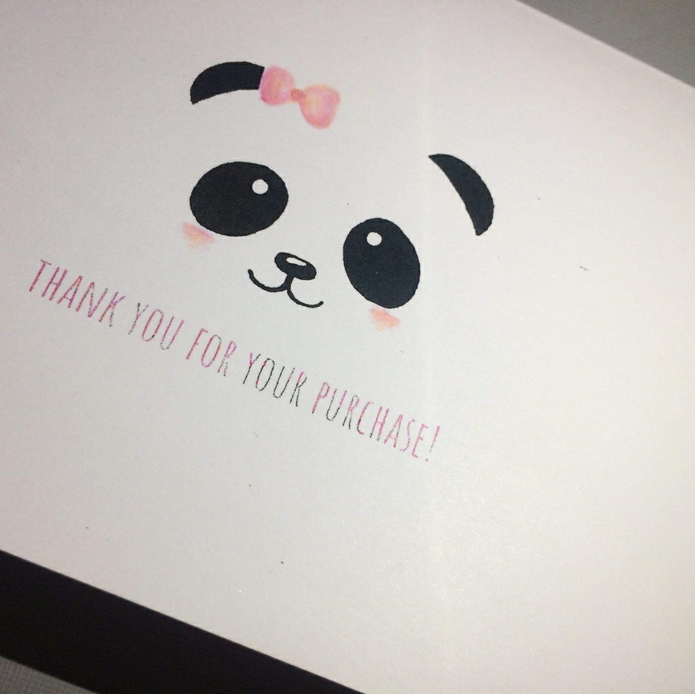 ⚜Handmade Thank You For Purchase Cards- 10 pack - Picture 2 of 8